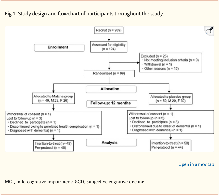 Effect of matcha green tea on cognitive functio... - YouBoost